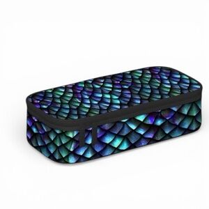 All-Purpose Dragon Scales Zip Around Pouch NWT